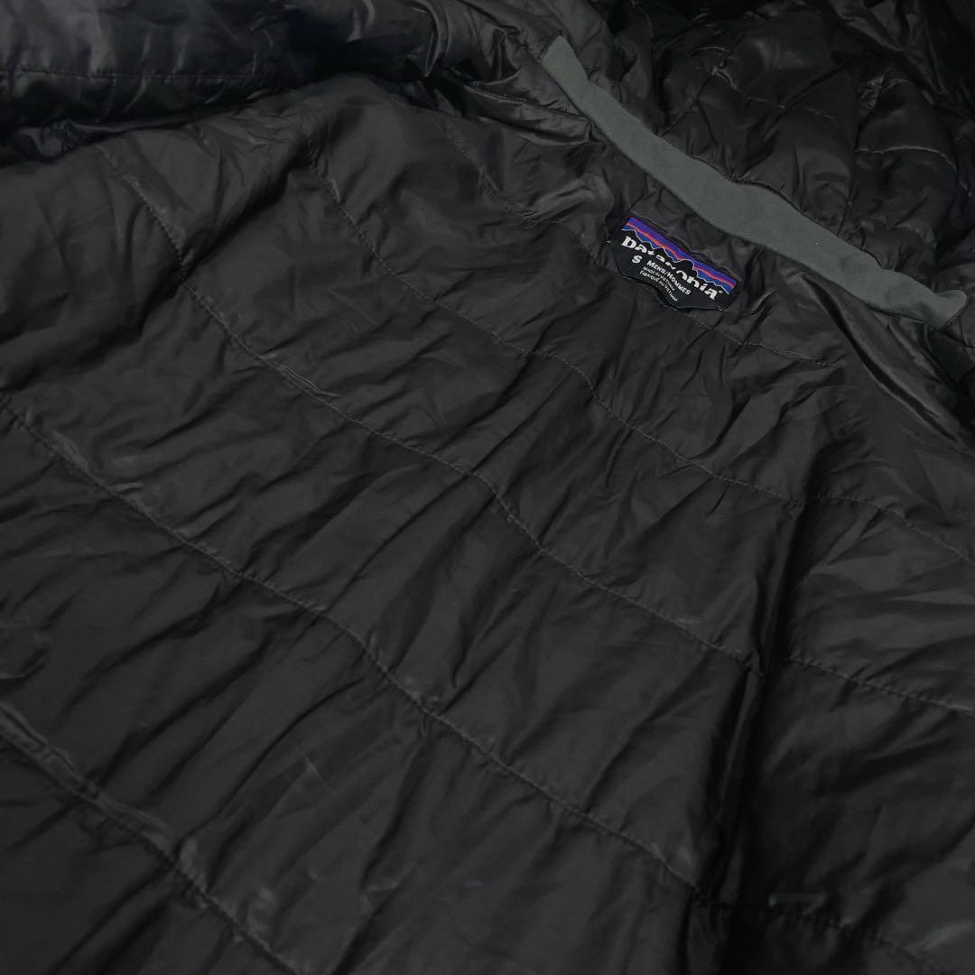 美品 パタゴニア インサレーテッドトレントシェルジャケット プリマロフト S 黒