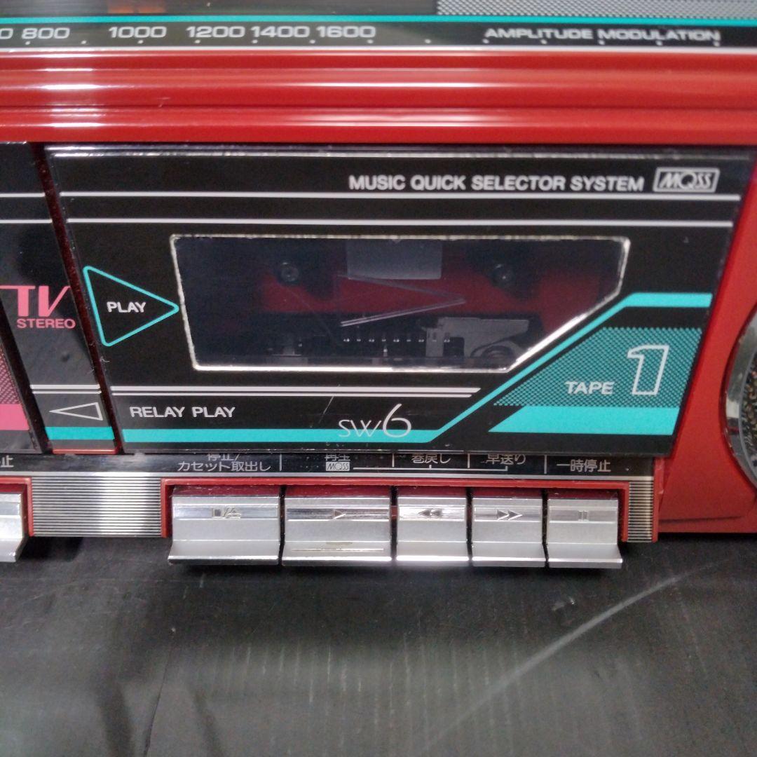 動作確認！レア希少超美品！東芝ステレオラジカセSUGAR RT−SW6