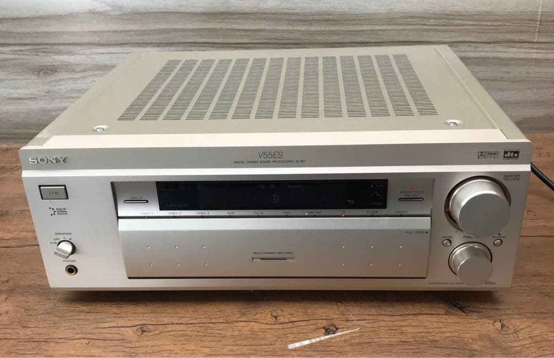 SONY ソニー　AVアンプ　TA-V55ES動作(F53)