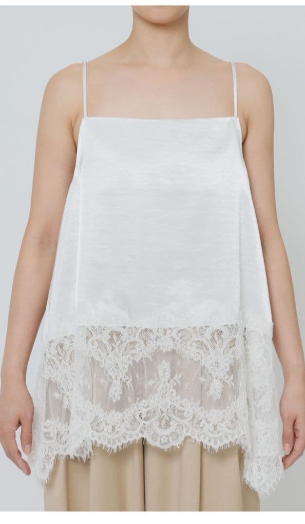 BABYLONE　ヘムレースキャミソール