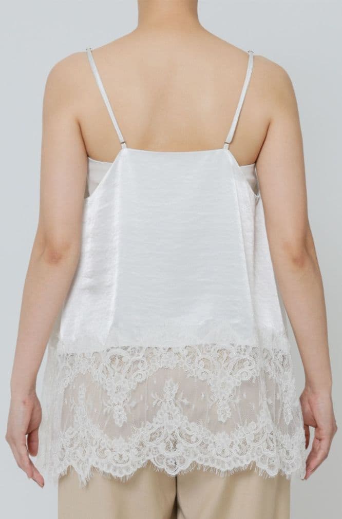 BABYLONE　ヘムレースキャミソール