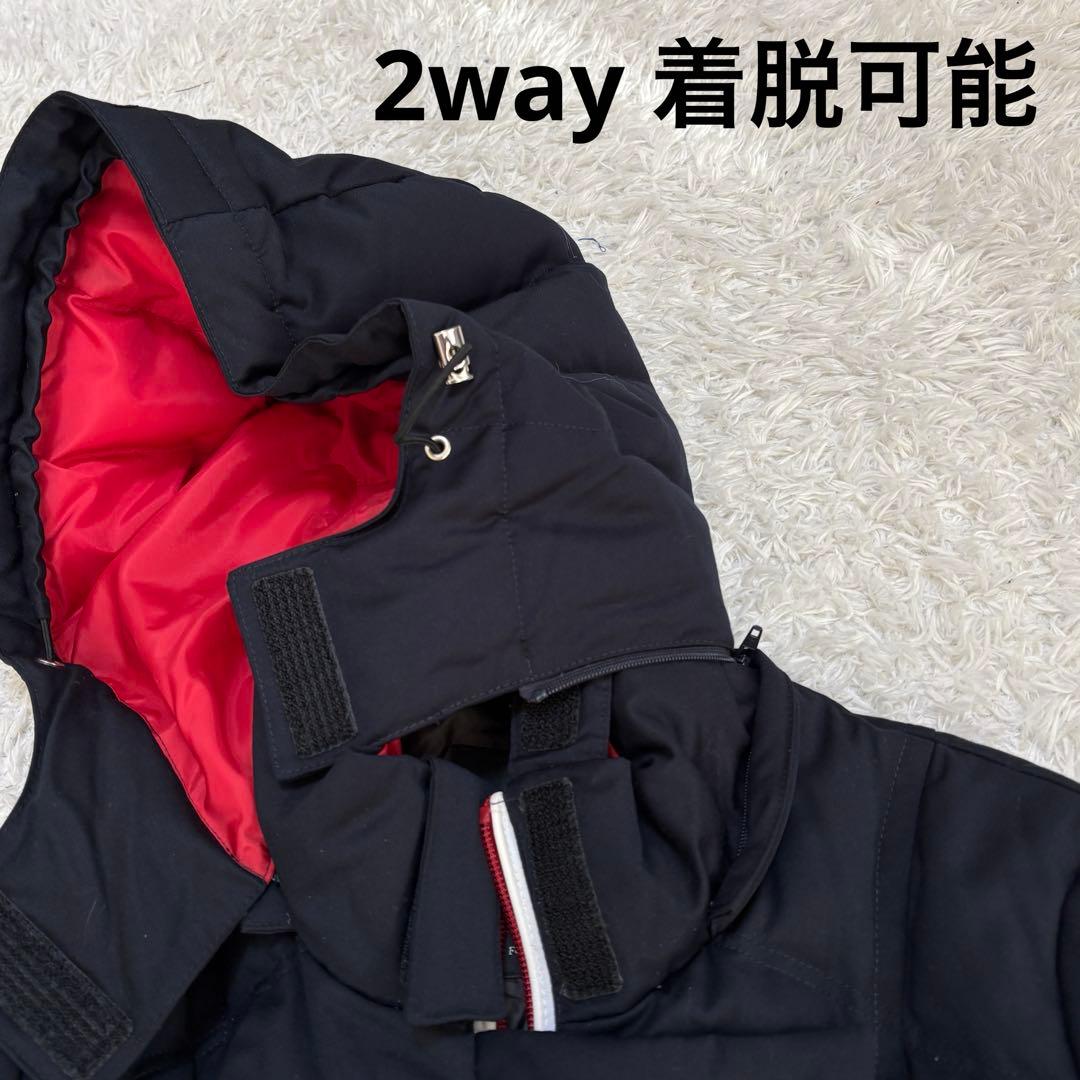 【未使用級】ラブレス ミレーヌ ダウンコート 36 深田恭子さん着用モデル 紺色