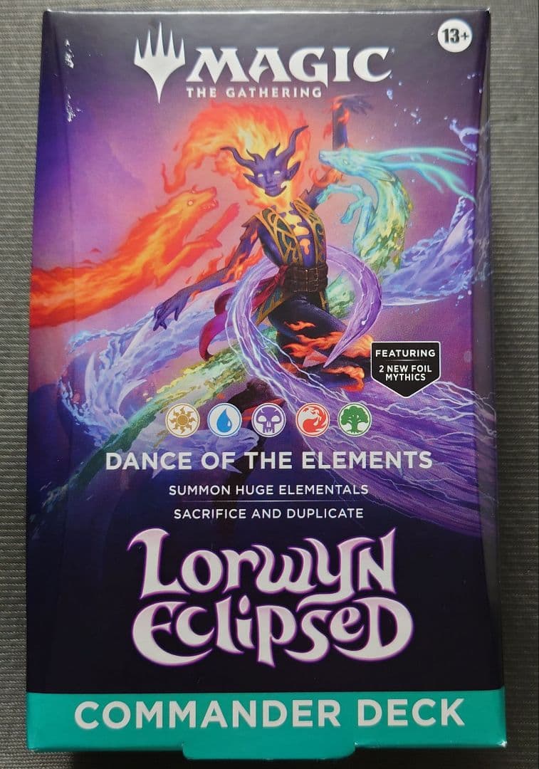 mtg 新品 エレメンタルの舞踊 英語版 統率者デッキ ecc ローウィンの昏明