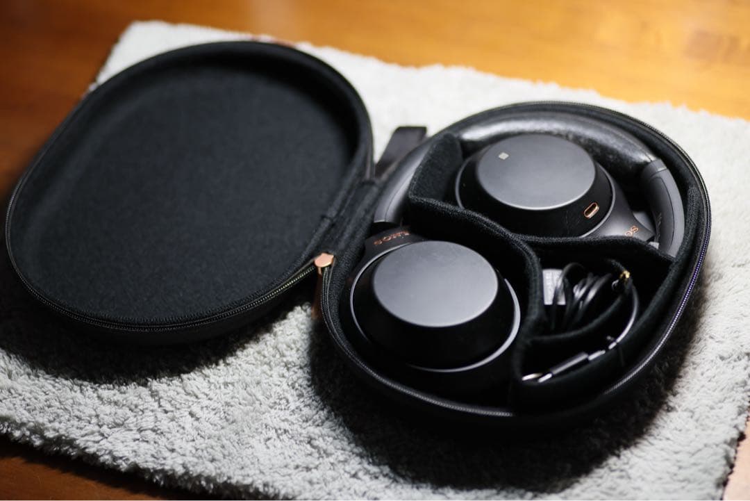 SONY ワイヤレスヘッドホン WH1000xm3 ブラック