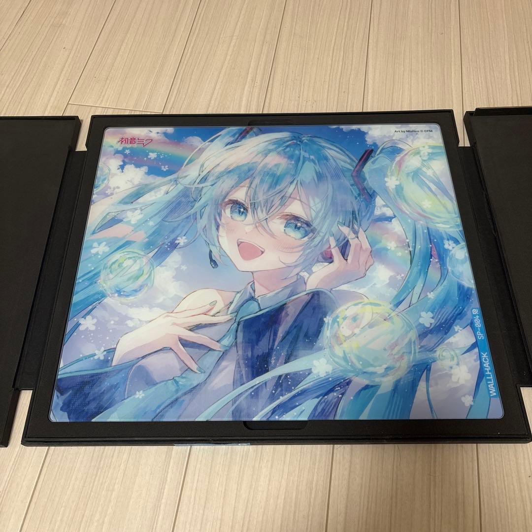 【年末価格】WALLHACK SP-004 初音ミク ガラスパッド
