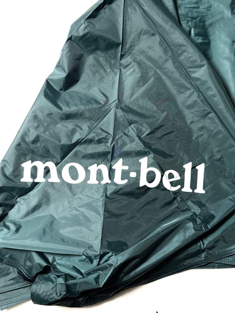 【1回使用】◼︎mont-bell◼︎ミニタープとポール★2点セット★