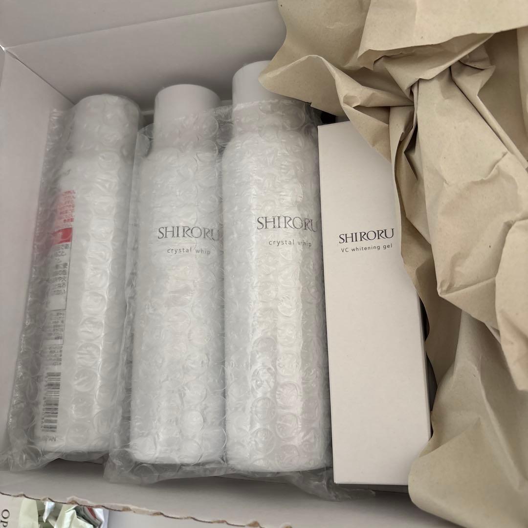 シロルクリスタルホイップ6本セット