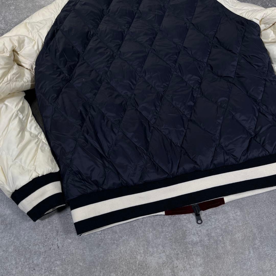 TAION スカジャン　虎　舞妓　別珍　リバーシブル　M キルティングダウン