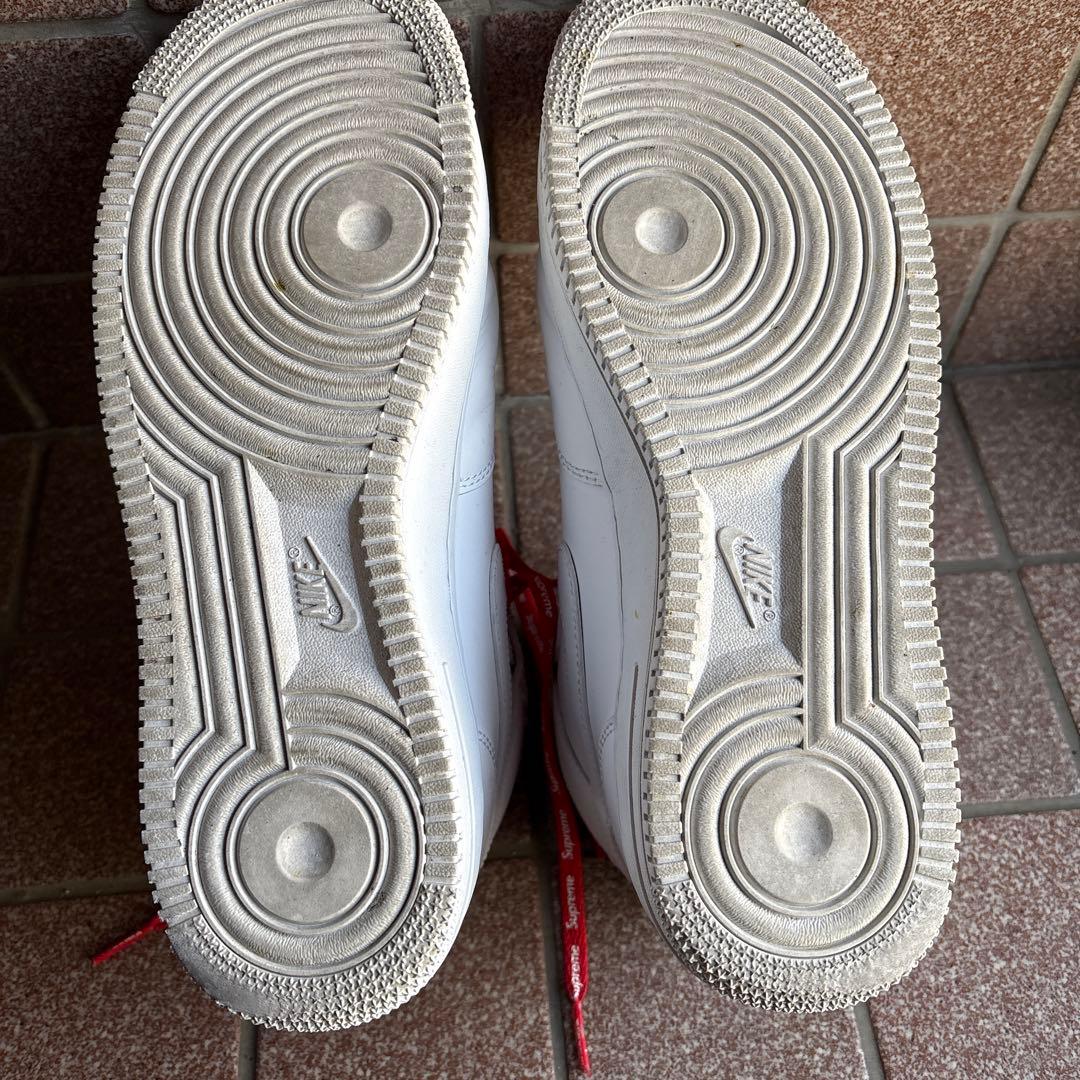 Supreme x Nike Air Force 1 スニーカー ホワイト