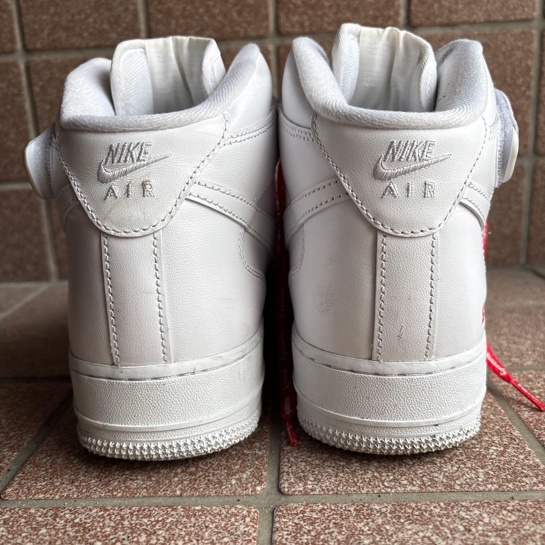 Supreme x Nike Air Force 1 スニーカー ホワイト