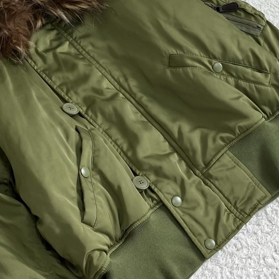 美品✨マウジー N-2B ミリタリージャケット 短丈 Y2K 平成 カーキ M