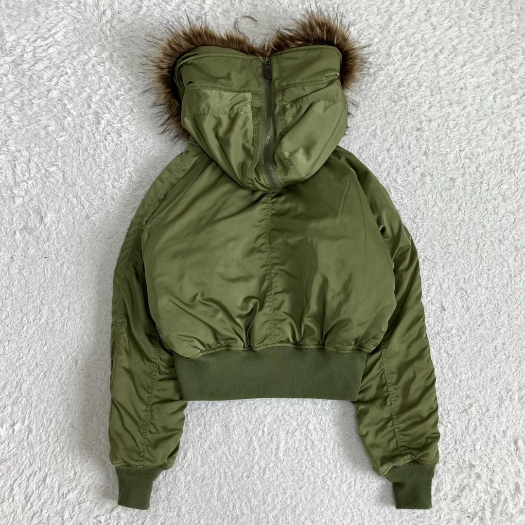 美品✨マウジー N-2B ミリタリージャケット 短丈 Y2K 平成 カーキ M