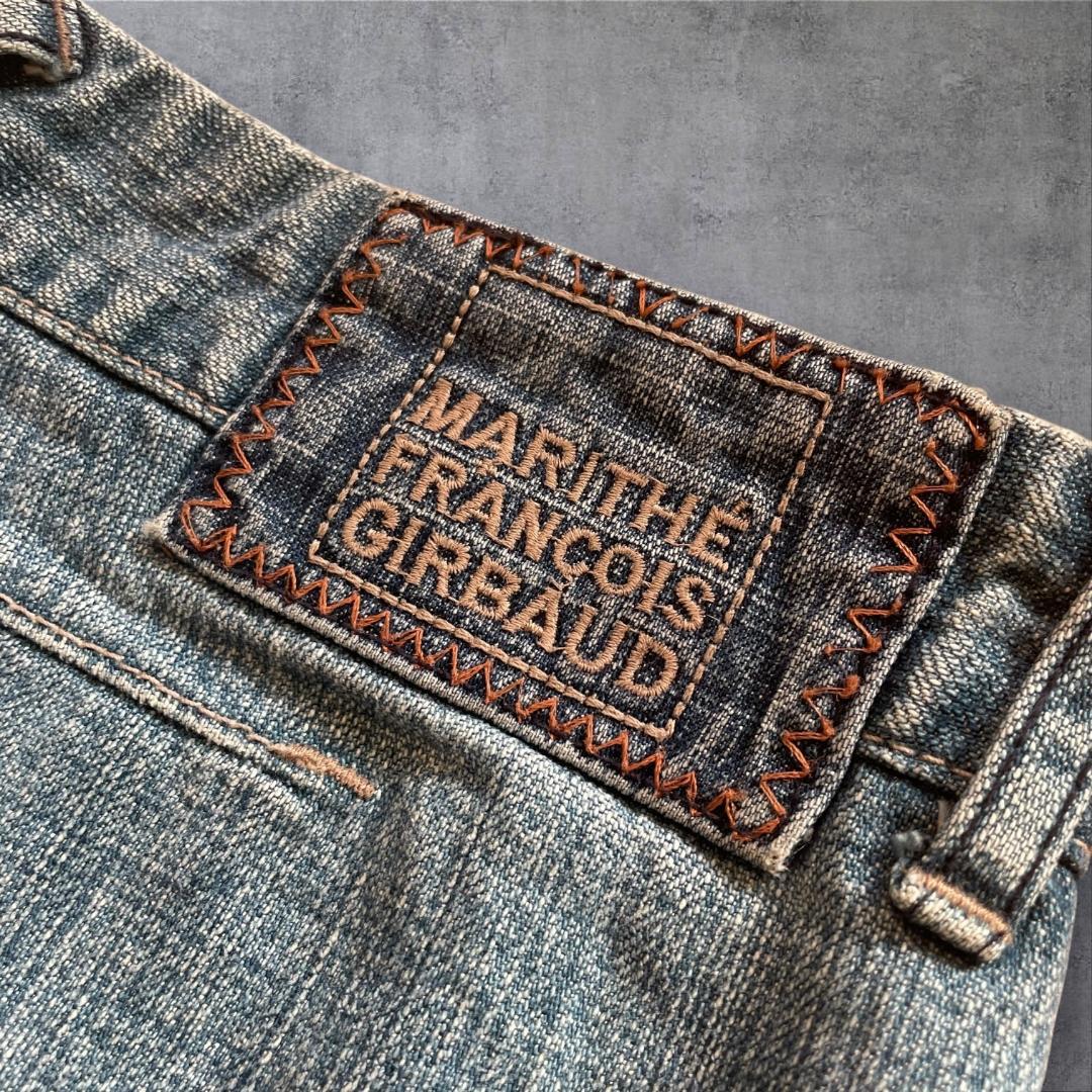 超貴重 名作 マリテフランソワジルボー ブーツカット デニム フレアデニム