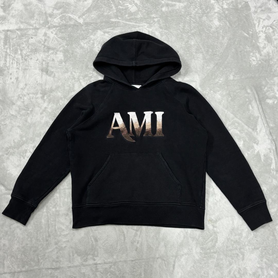 ミアレクサンドルマテュッシ ロゴ刺繍 プルオーバーパーカー サイズM メンズ