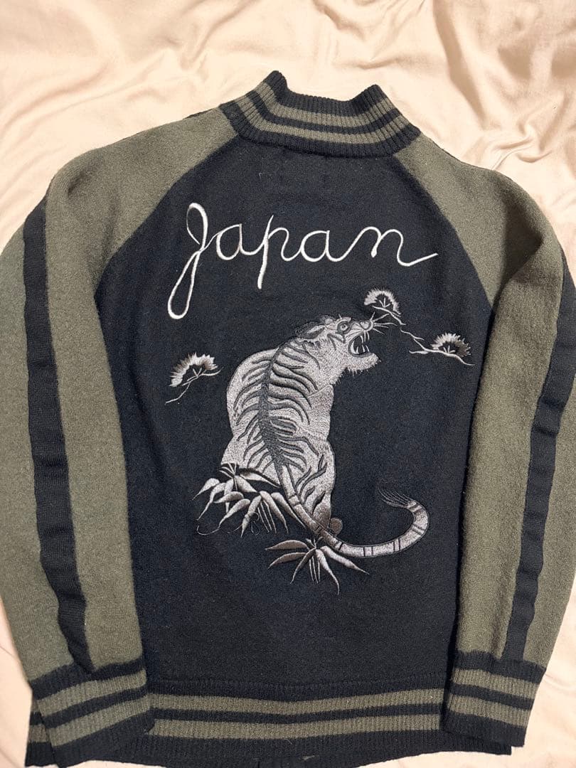 PPFM 虎 日本限定 スカジャン セーター vintage unisex 龍