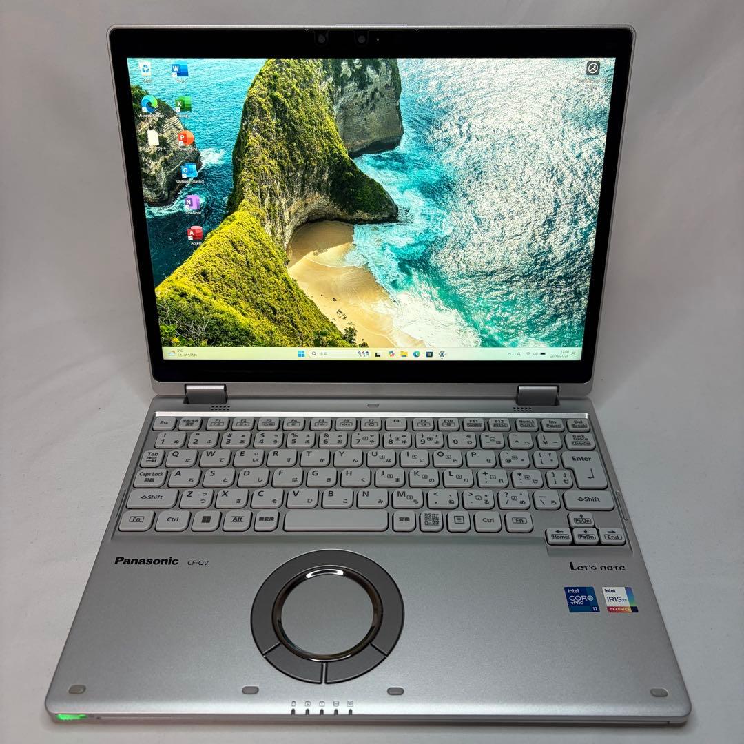 美品 Let's note QV1 11世代 i7 16GB 512G オフィス