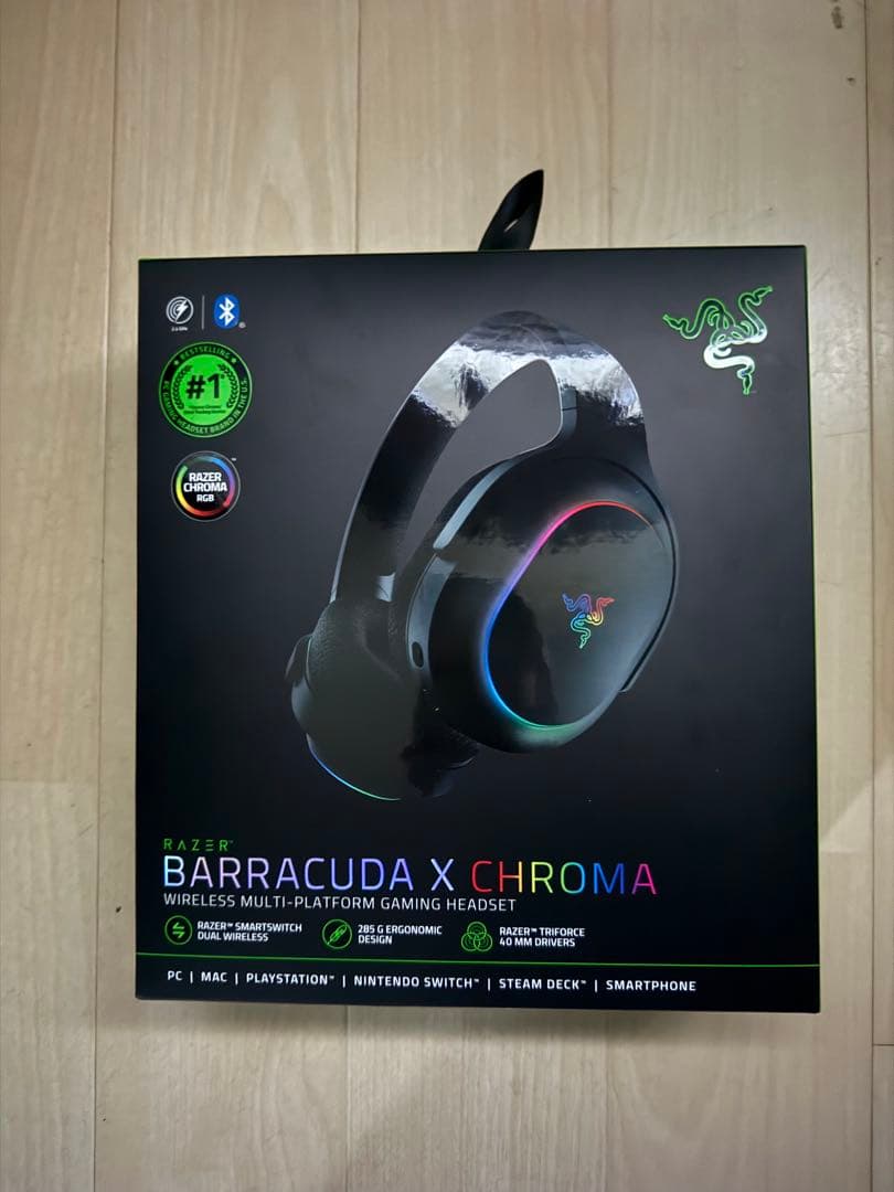 ヘッドホン Razer Barracuda X Chroma