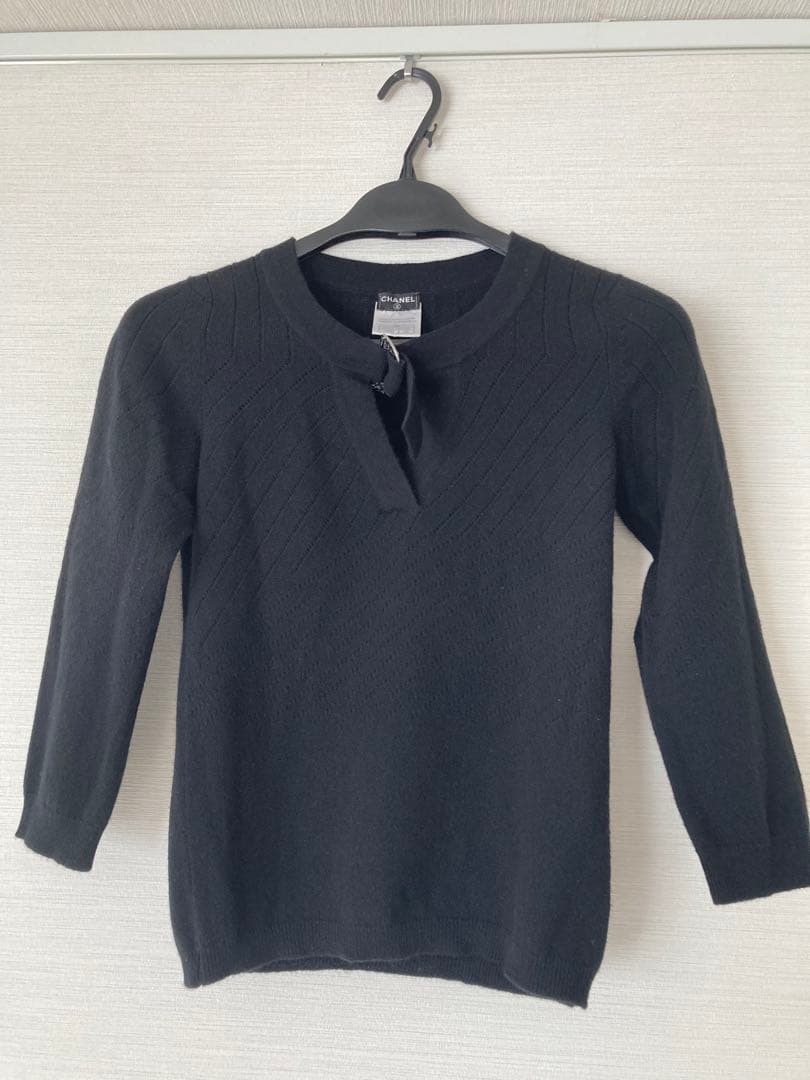 シャネル　ニット　カシミア100% トップス