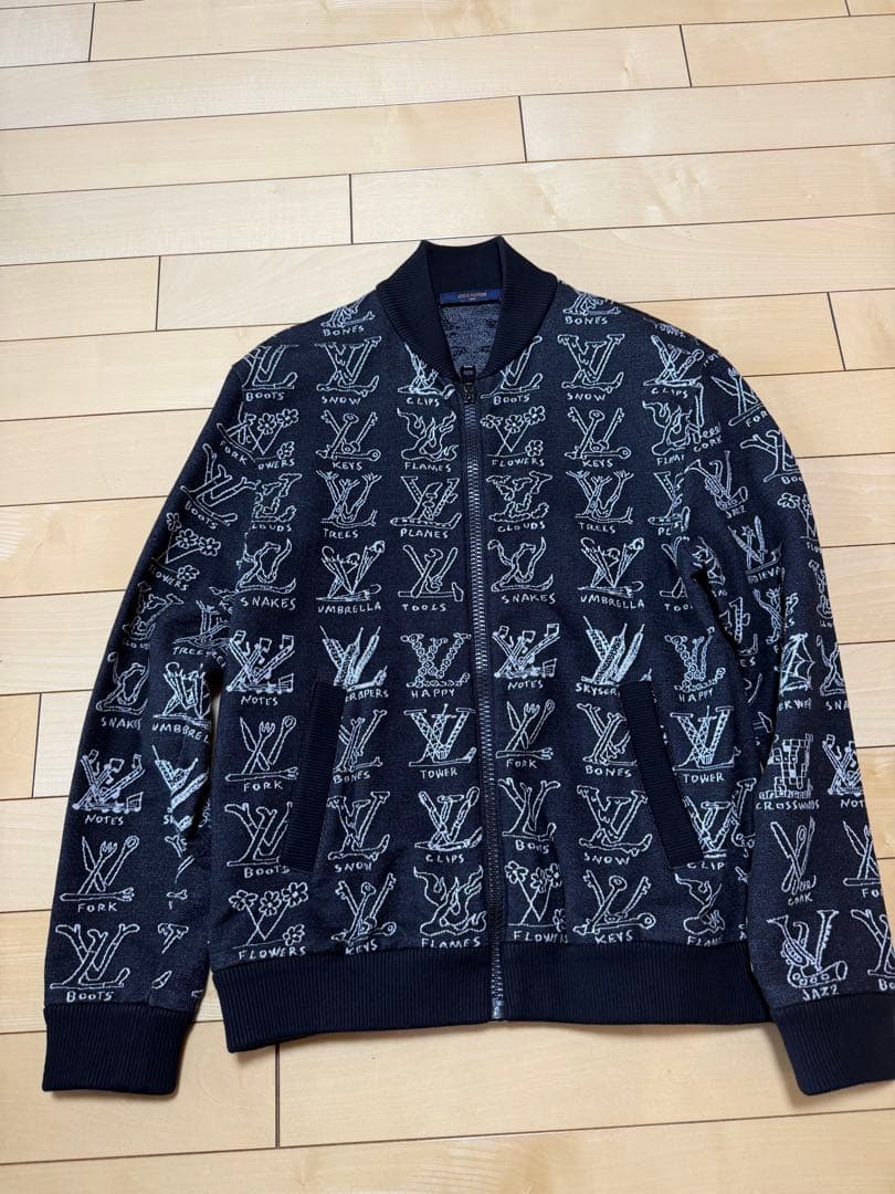 美品　LVルイヴィトン　ジャケット黒M