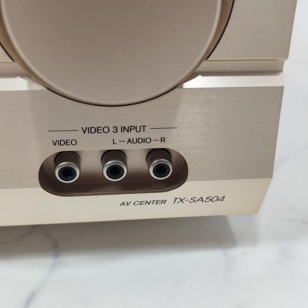 ONKYO AVセンター TX-SA504 高性能 AVアンプ オーディオ