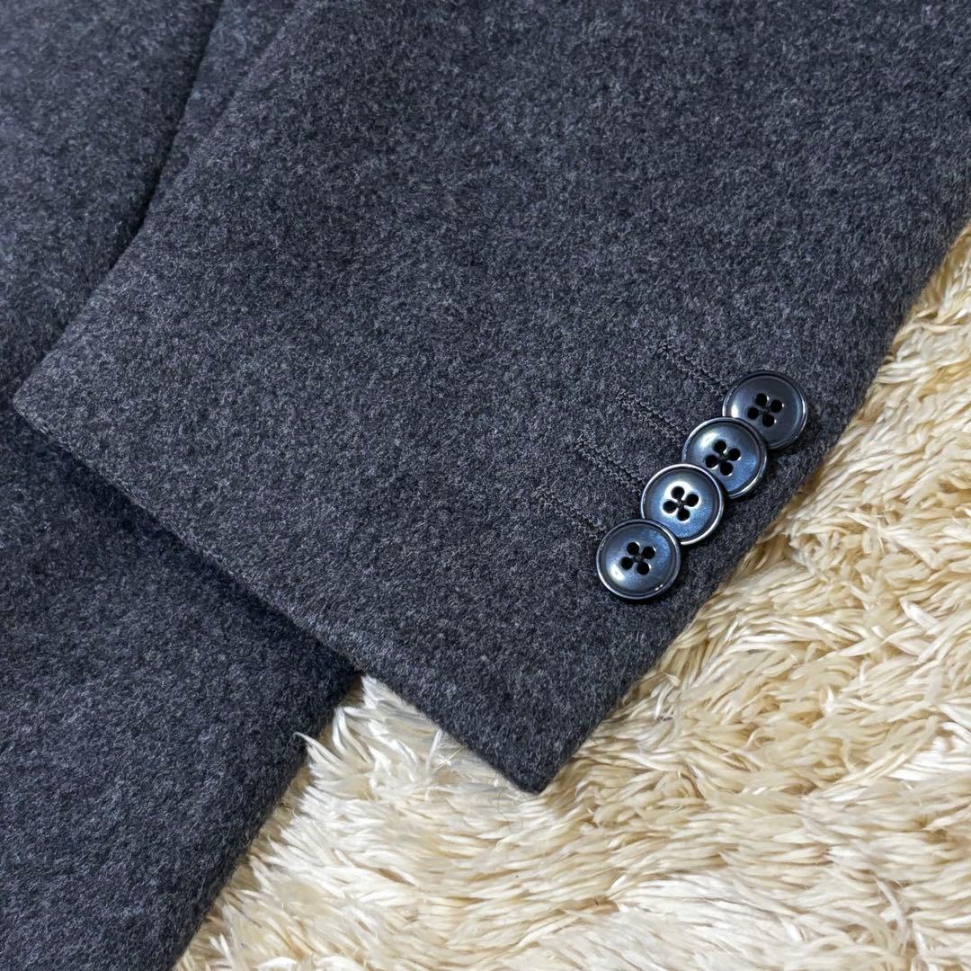 ラルディーニ ウールチェスターコート グレー 44