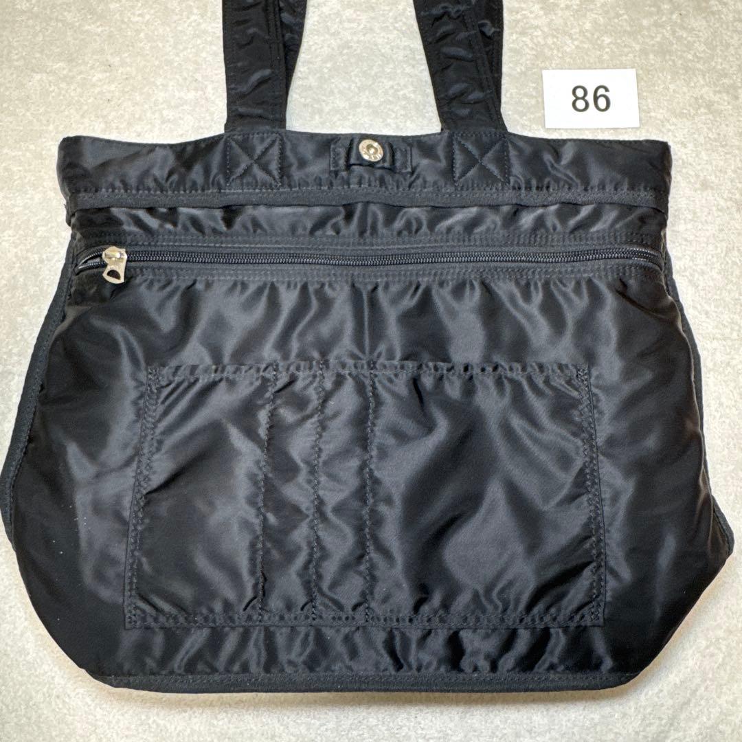 86極美品　ポーター　マスターマインド　トートバッグ　ブラック