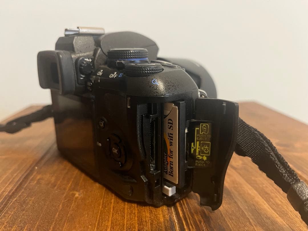 Wi-Fiスマホ転送♪超コンパクト♪オリンパス E-420 レンズセット