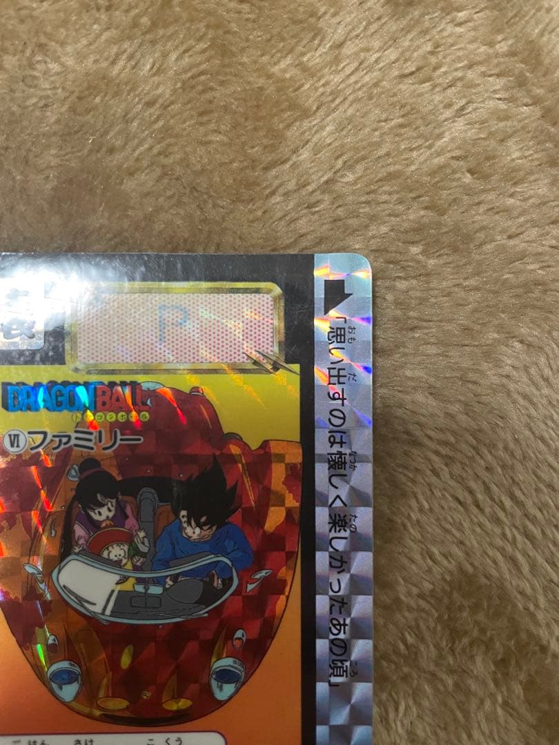 ドラゴンボールカードダスめちゃんこプロジェクトNo.Ⅵファミリー