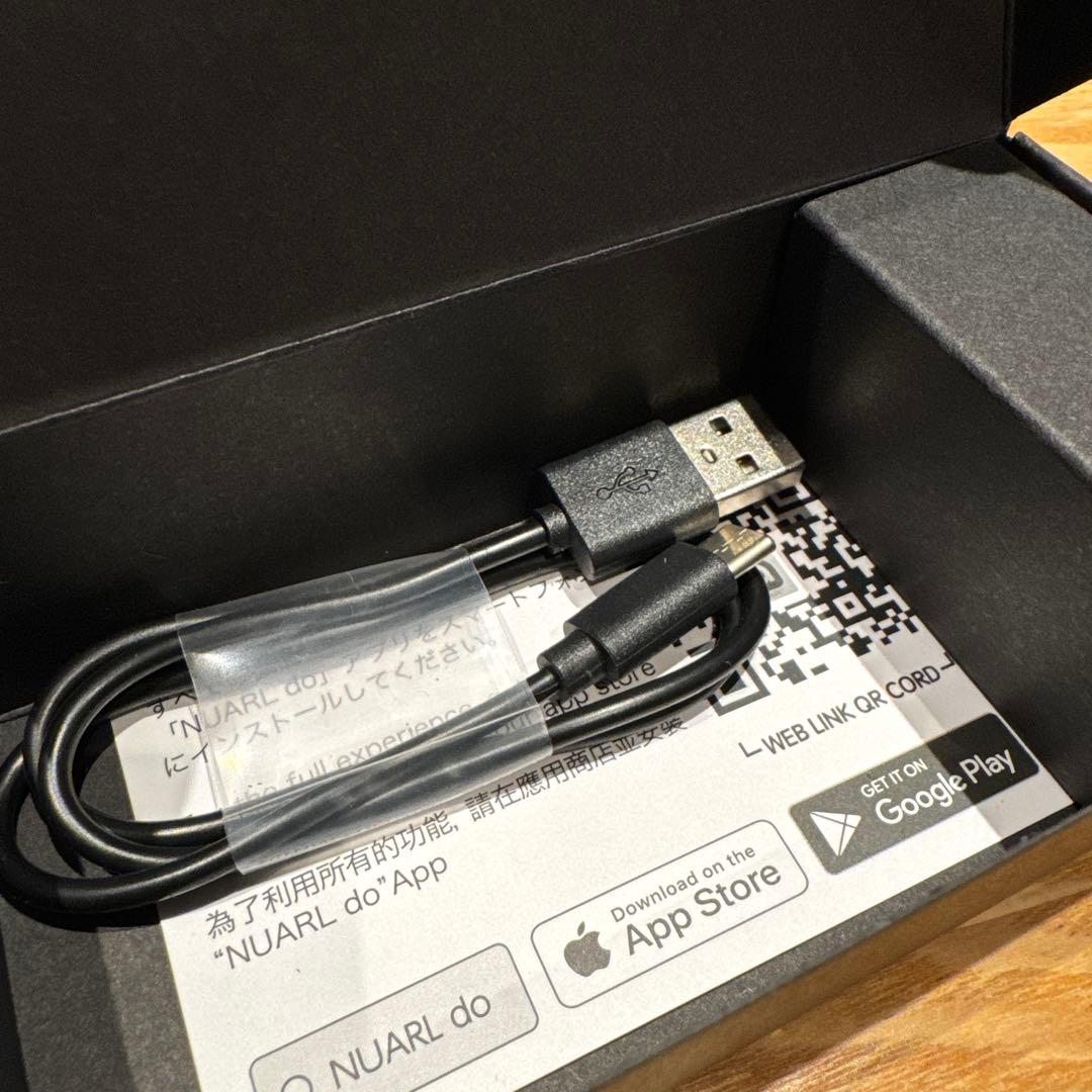 NUARL Inovator ワイヤレスイヤホン ブラック（フルセット）