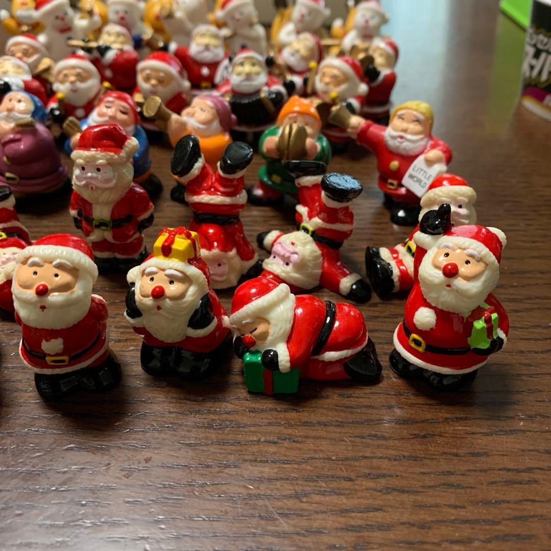 サンタクロース トナカイ雪だるまフィギュア42体 コレクション　クリスマス　置物