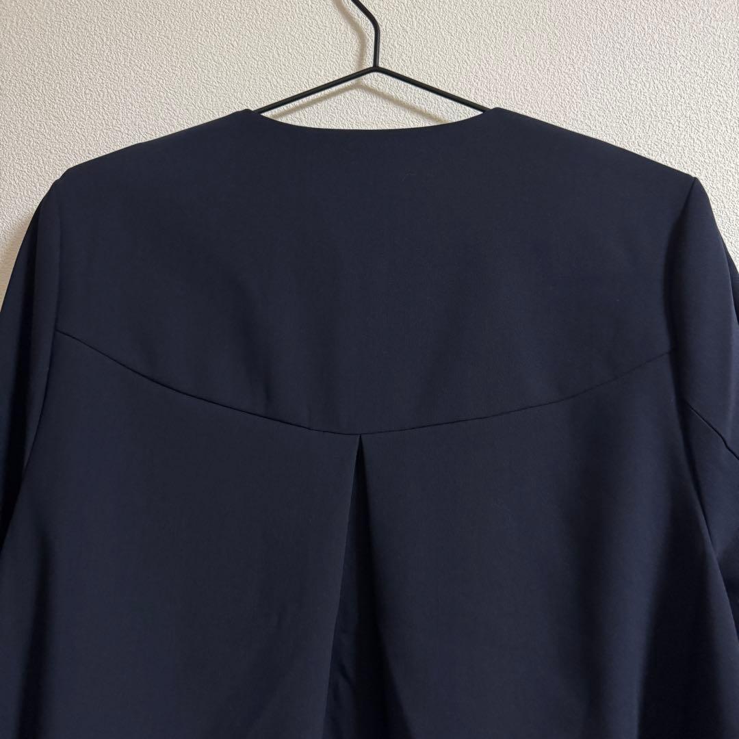 SMILE ORCHID ノーカラージャケット&テーパードパンツ スーツセットＬ