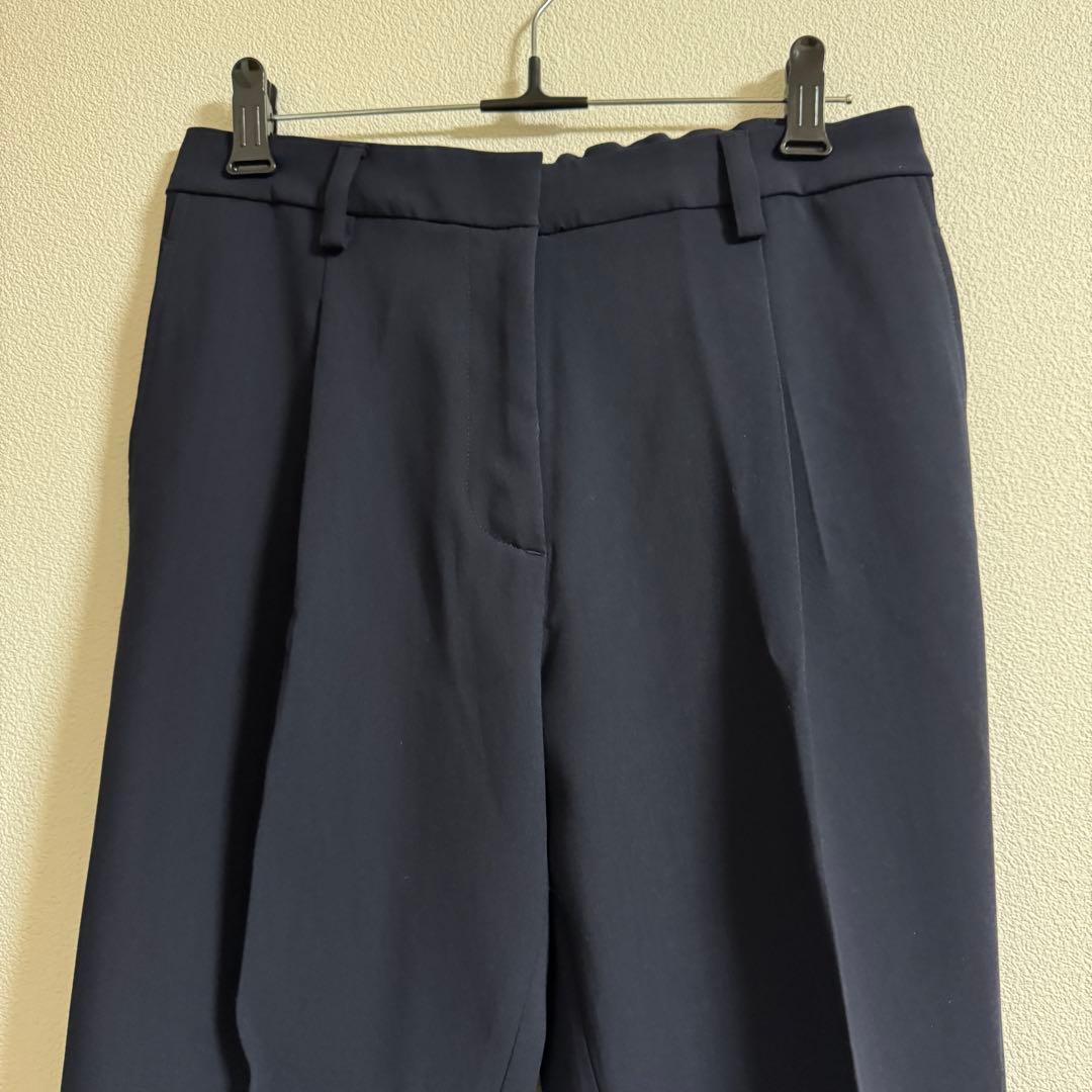 SMILE ORCHID ノーカラージャケット&テーパードパンツ スーツセットＬ