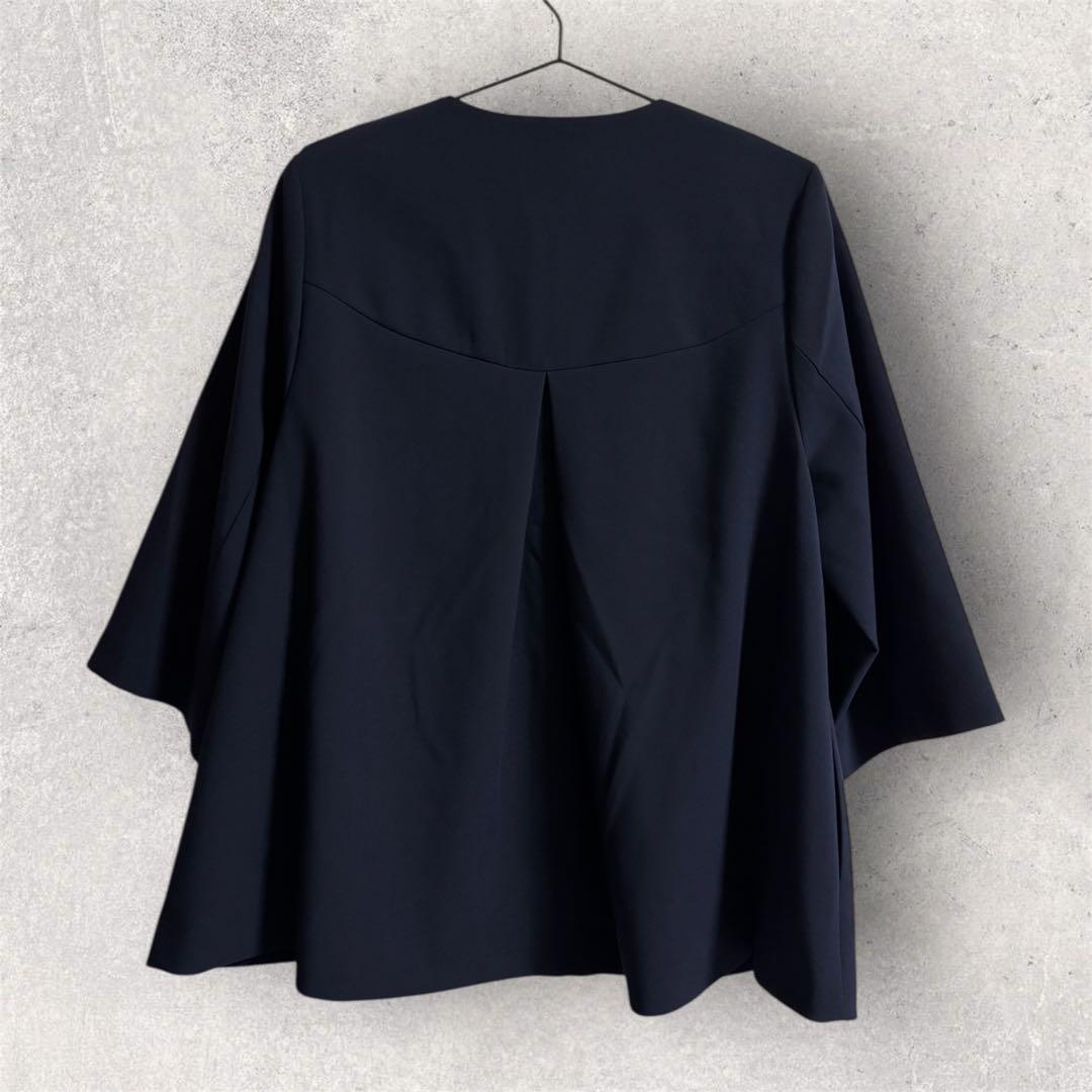 SMILE ORCHID ノーカラージャケット&テーパードパンツ スーツセットＬ