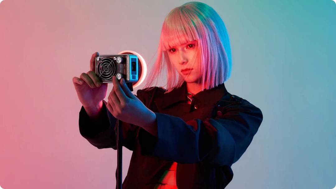 9*Ⅱ様 Zhiyun X60 PRO RGB バイカラー 撮影用ライト 照明機