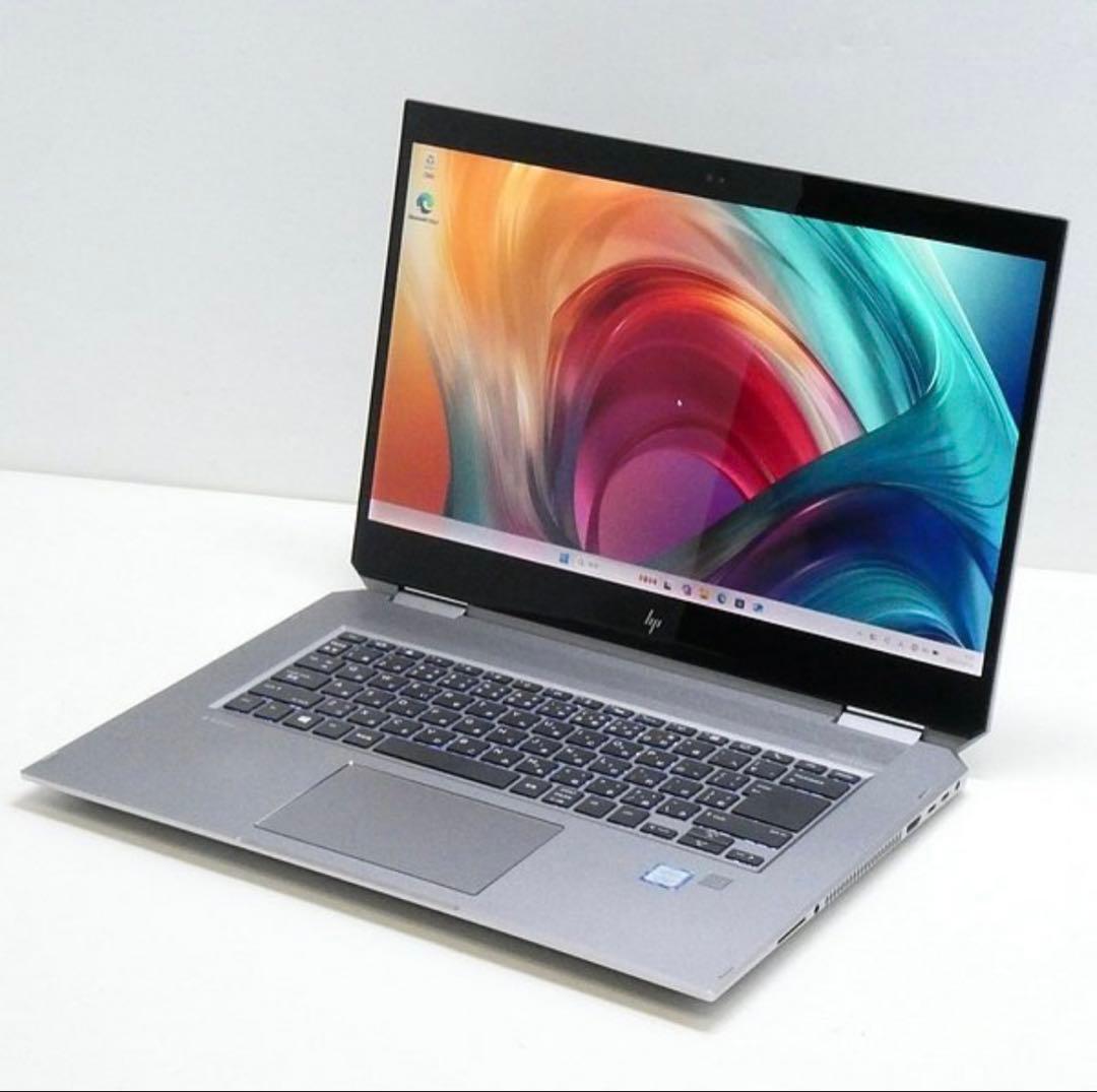 美品 hp Zbook studio x360 G5ノートPC タッチ グラボ