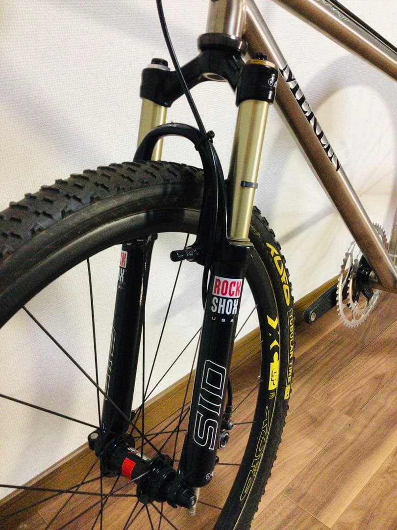 MERLIN MTB チタニウム XLM 半完成車 S 未走行車 ホイール無し