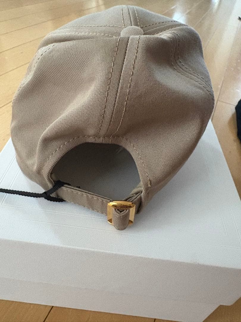 希少⭐︎CELINE ベースボールキャップ　ベージュ