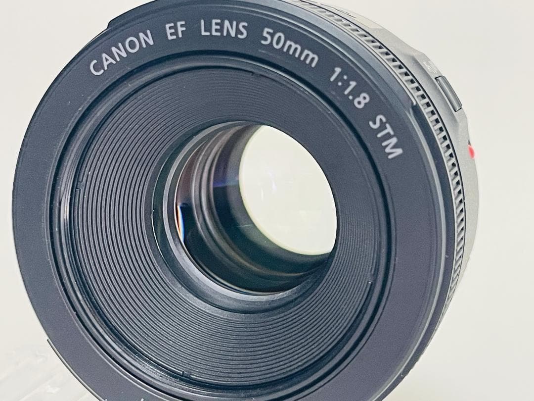美品★Canon EF 50mm F1.8 STM キヤノン 単焦点レンズ