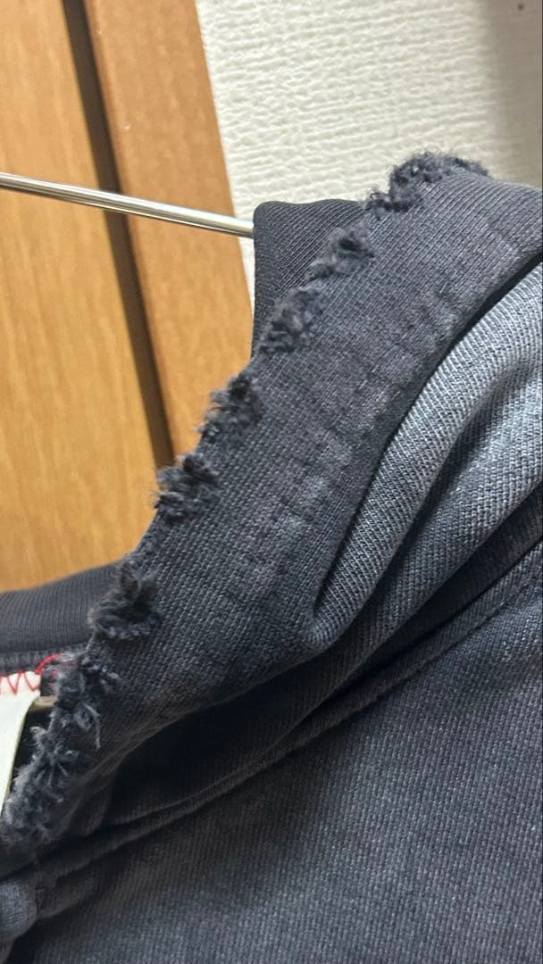 MoojiMooji アメリカ製 OVERSIZED ZIP-UP HOODIE