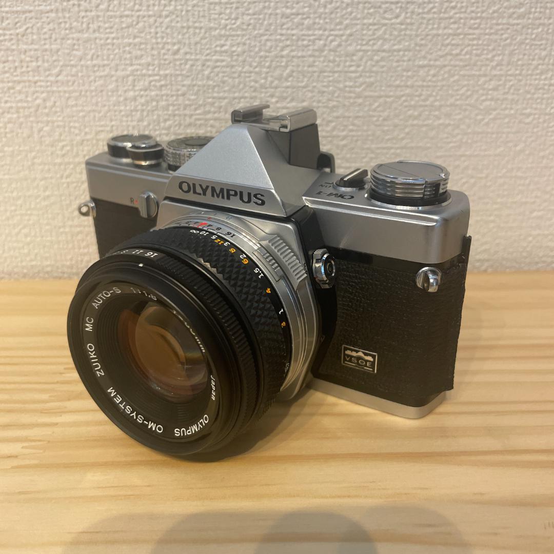 【レア！完動品】 Olympus om-1 VSOE + 50mm f1.8