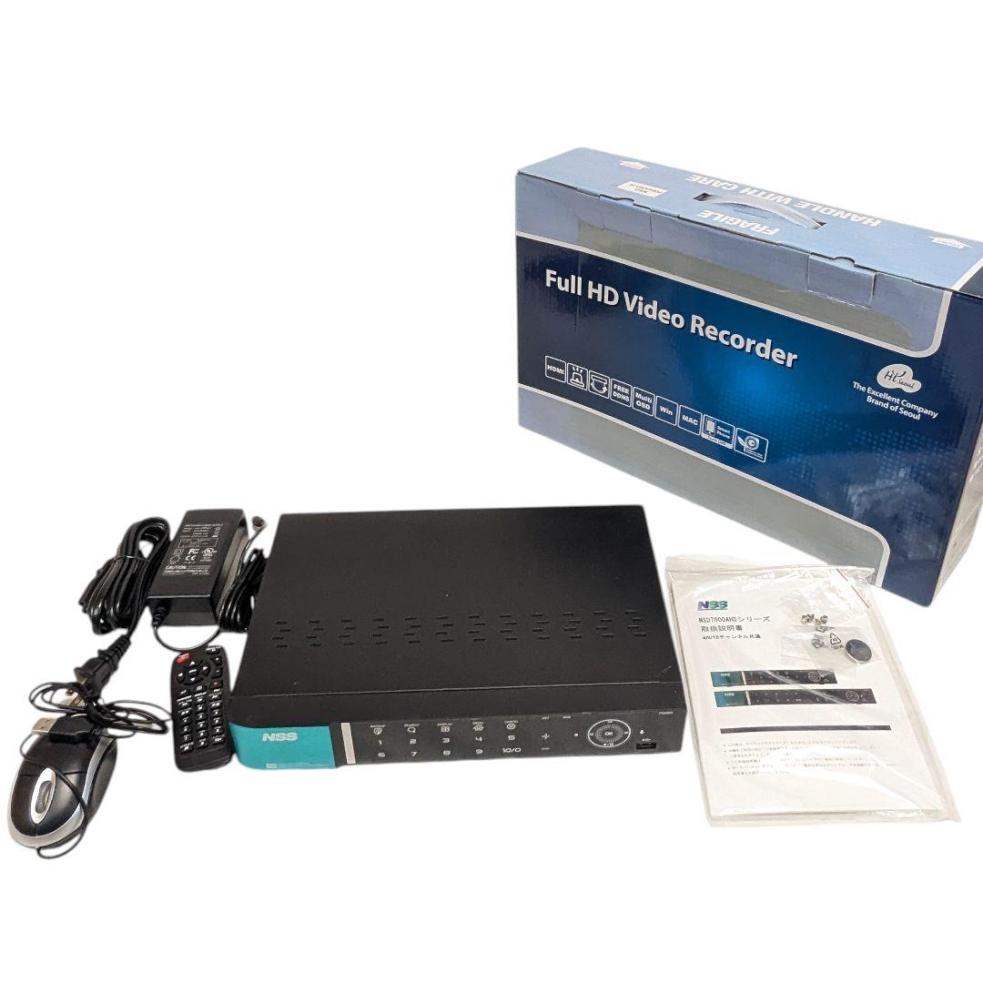 NSS NSD7004AHD-H 4CH スタンドアローン 4MP