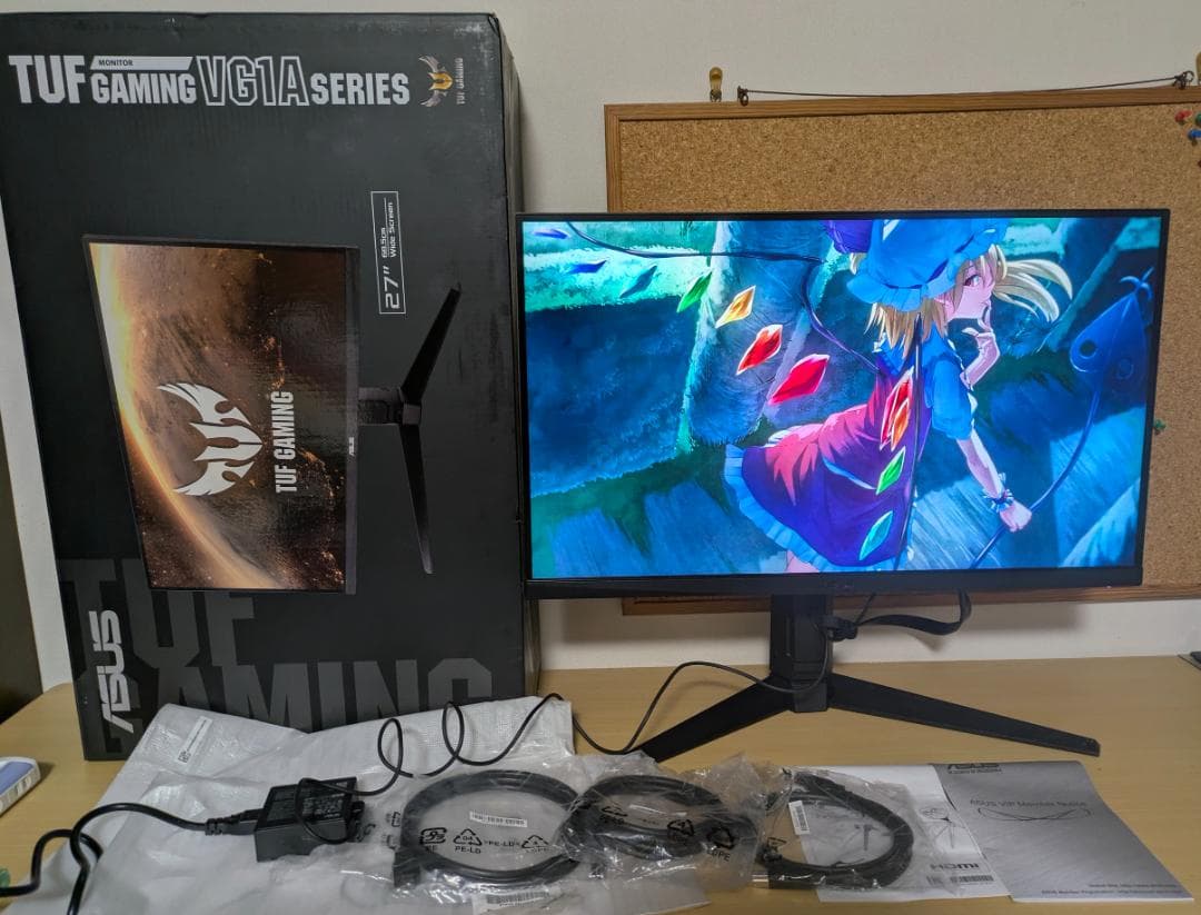 ASUS VG27AQL1A 170Hz IPS WQHD モニター 27インチ