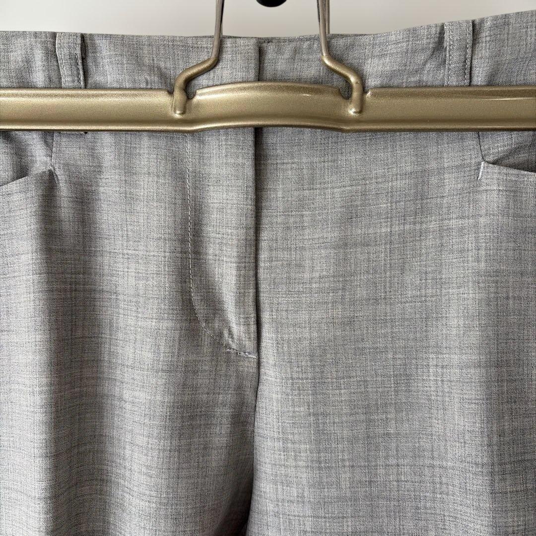 theory luxe executive 40グレー パンツスーツ上下