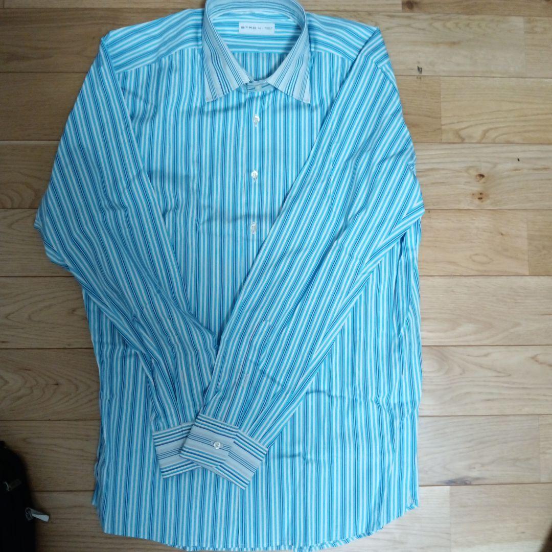 美品ETRO　Yシャツ　イタリア製　箱付き