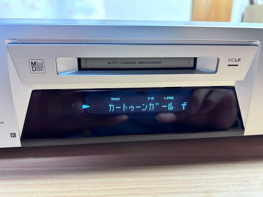 【整備済】SONY MDデッキ MDS-JE580