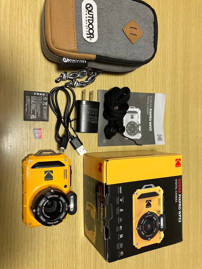 Kodak PIXPRO WPZ2 防水デジタルカメラ