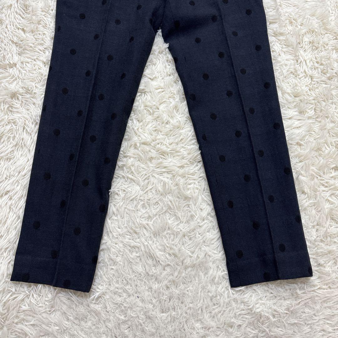 ピーエスポールスミス　セットアップ　ドット　ネイビー　裏地派手　40-42　L