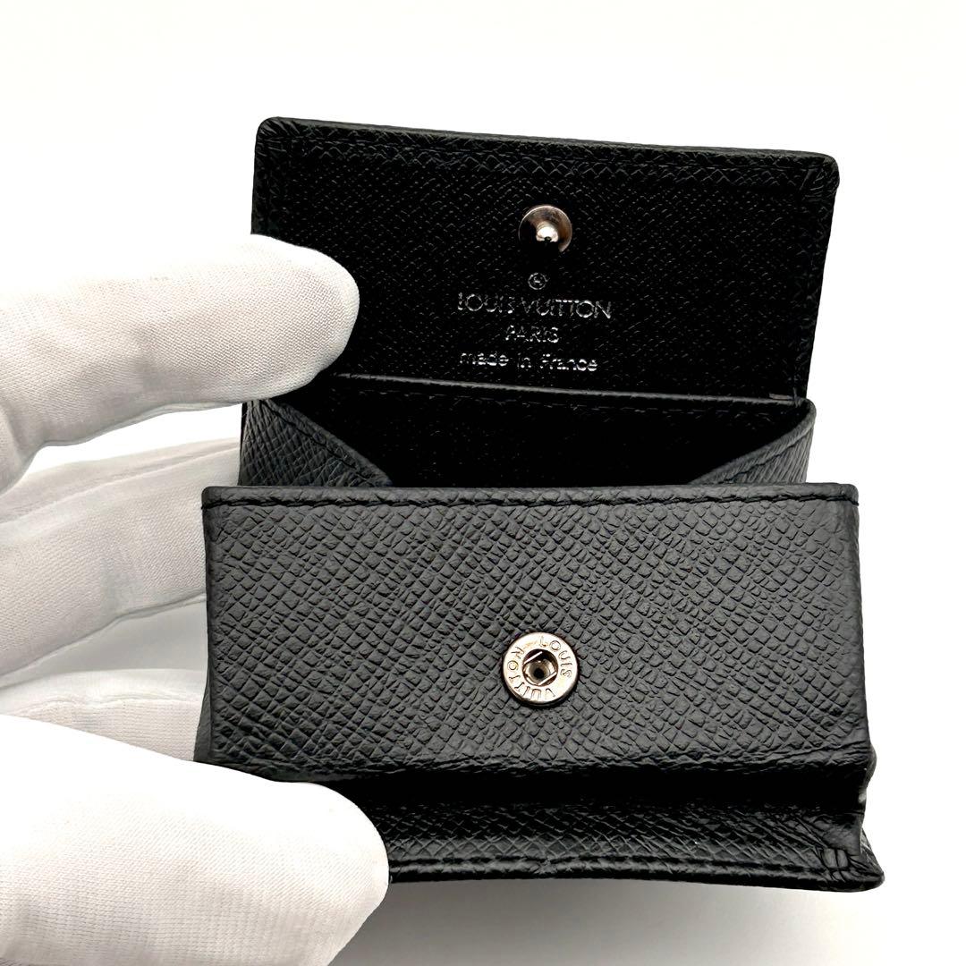 極美品✨ ルイヴィトン タイガ ポルト モネ ボワット ケース 小銭入れ