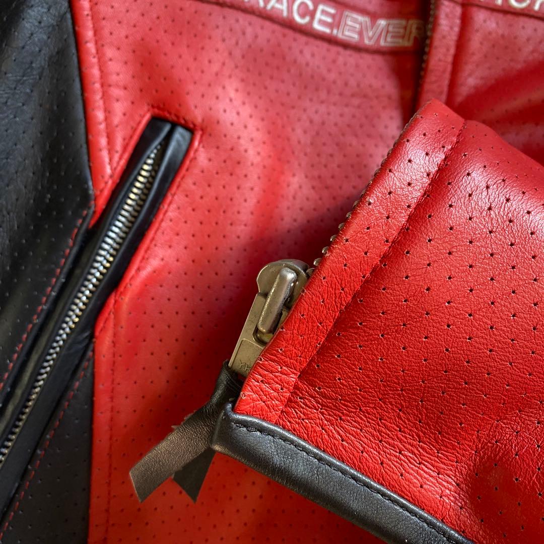 シンプソン　牛革レザージャケット　状態良好　LL