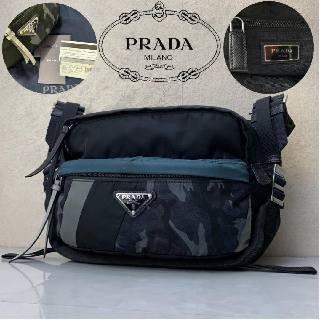 PRADA ボディバッグ プラダ ショルダーバッグ サフィアーノ 2VH038